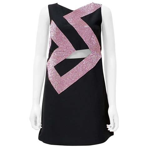 versace swarovski dress